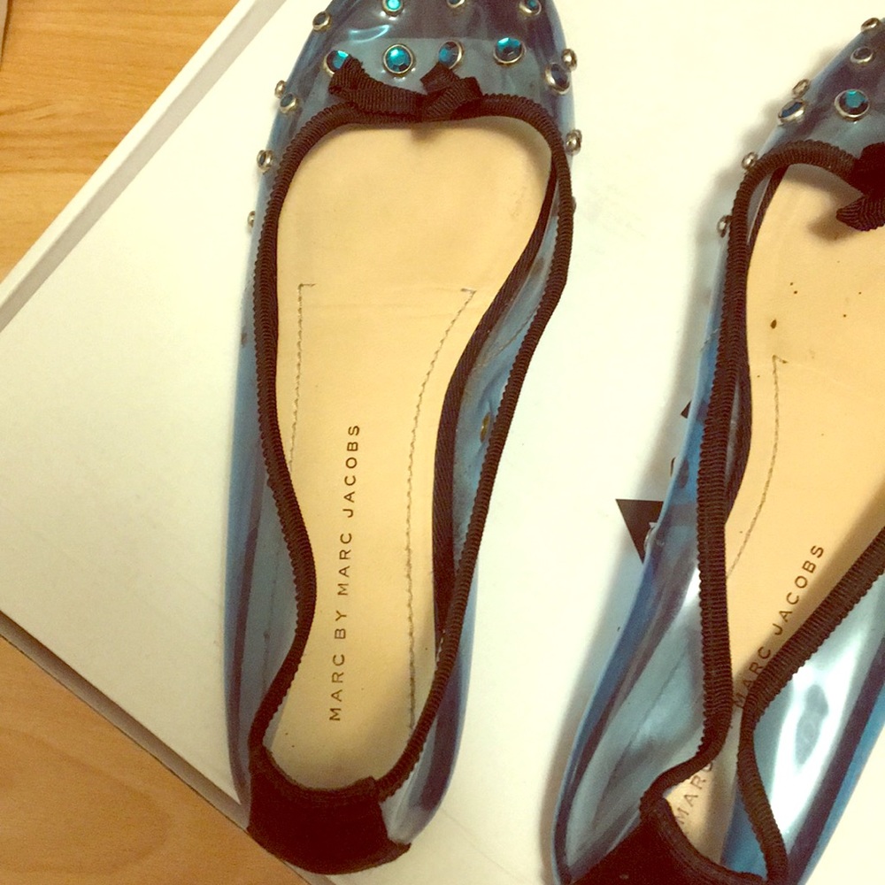 Marc Jacobs Blue Clear w Blue Stones